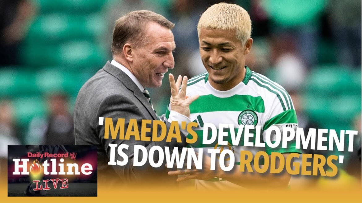 Le développement de Daizen Maeda est à Brendan Rodgers '- Hotline Live