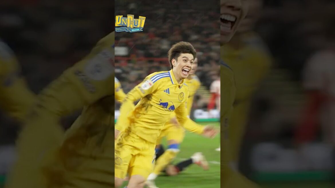 Ao Tanaka célèbre et à l'extérieur des membres! #lufc