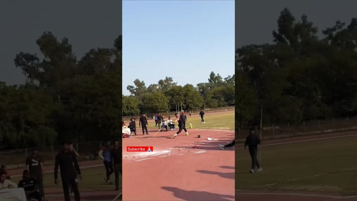 #Javelinthrow 💥 # Competition ✨78 M✨ # Indianthrower🥈 # faridabadharyana #viralShorts @youtube