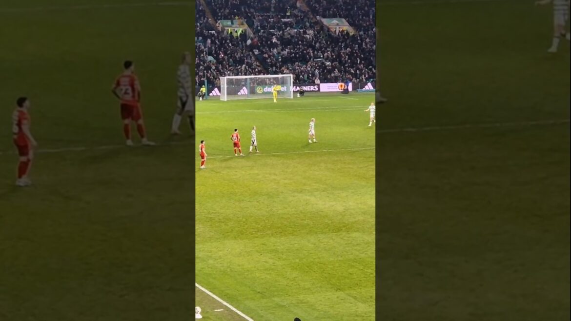 Les fans celtiques rugissent pour Daizen Maeda après son hatrick et 50e but celtique #Celticfc #Celtic #football Les fans celtiques rugissent pour Daizen Maeda après son hatrick et 50e but celtique #Celticfc #Celtic #football