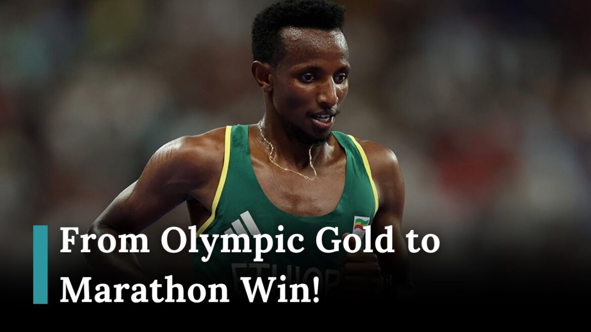 De l'or olympique à la gloire du marathon: Selemon Barega brille! | AD1G