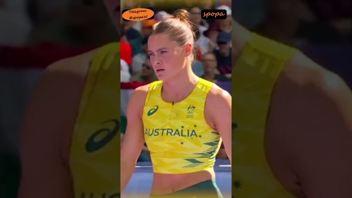 Au: Nina Kennedy 🇦🇺❤️❤️ #qualification #polevault #SportsShorts #OLYmpics #viral #spopaw