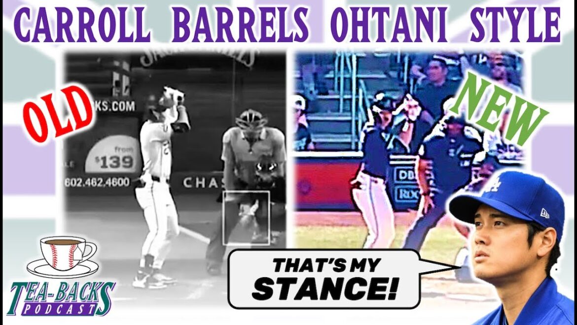 Carroll Barrels ohtani style | Podcast Tea-Backs