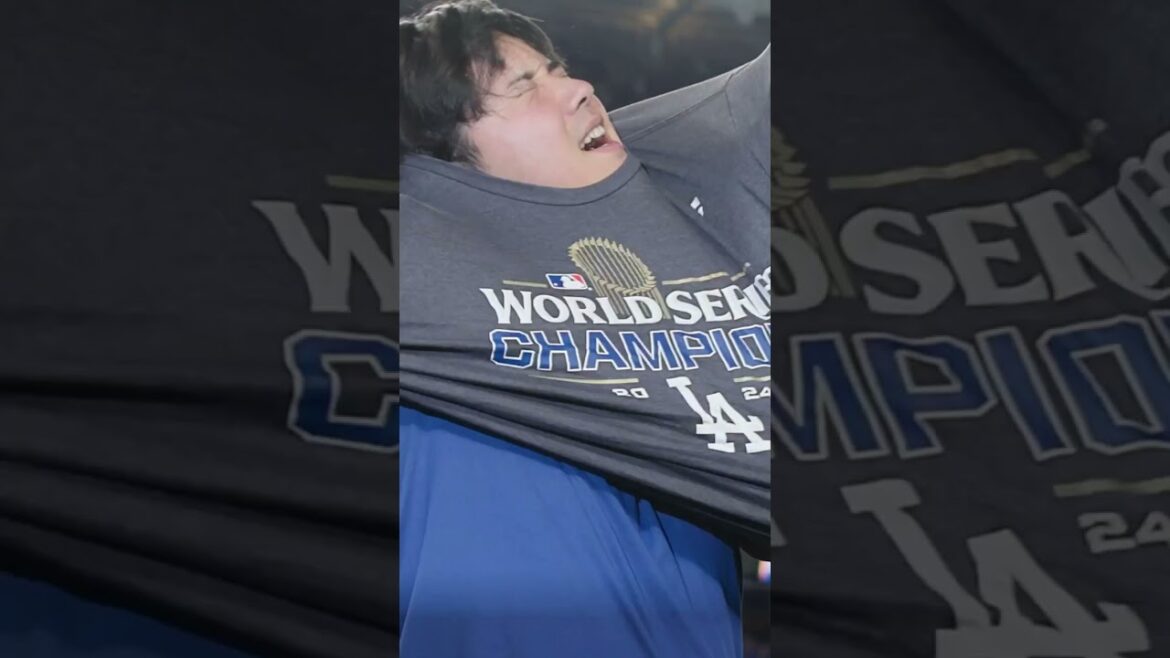 Shohei Ohtani: champion des World Series