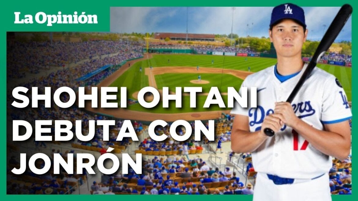 Entraînement printanier des Dodgers: Shohei Ohtani Batea Arron dans son premier jeu | L'opinion