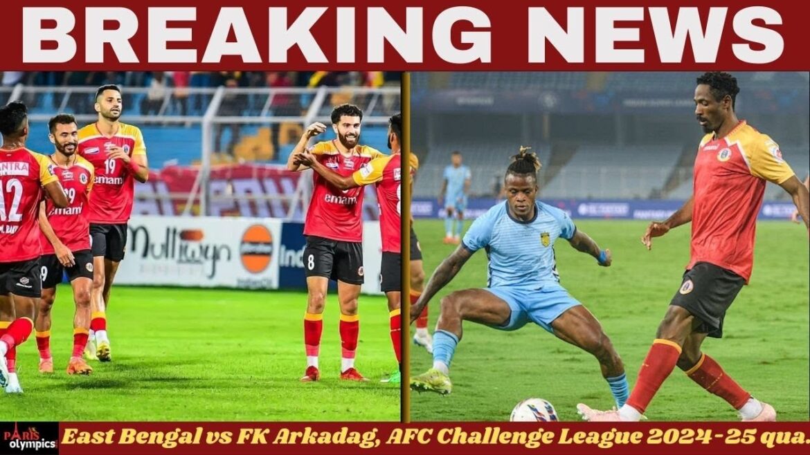 Bengale oriental vs FK Arkadag, AFC Challenge League 2024-25 Quarterals, streaming en direct: Know Full ...