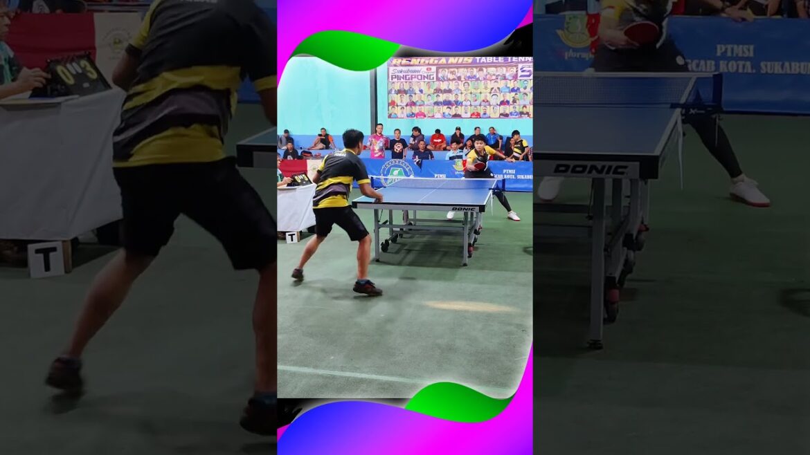 Tournoi de tennis de table de la Maire's Cup # 탁구 # zhuoqiu # pingpong #tabletennis #sports #shorts