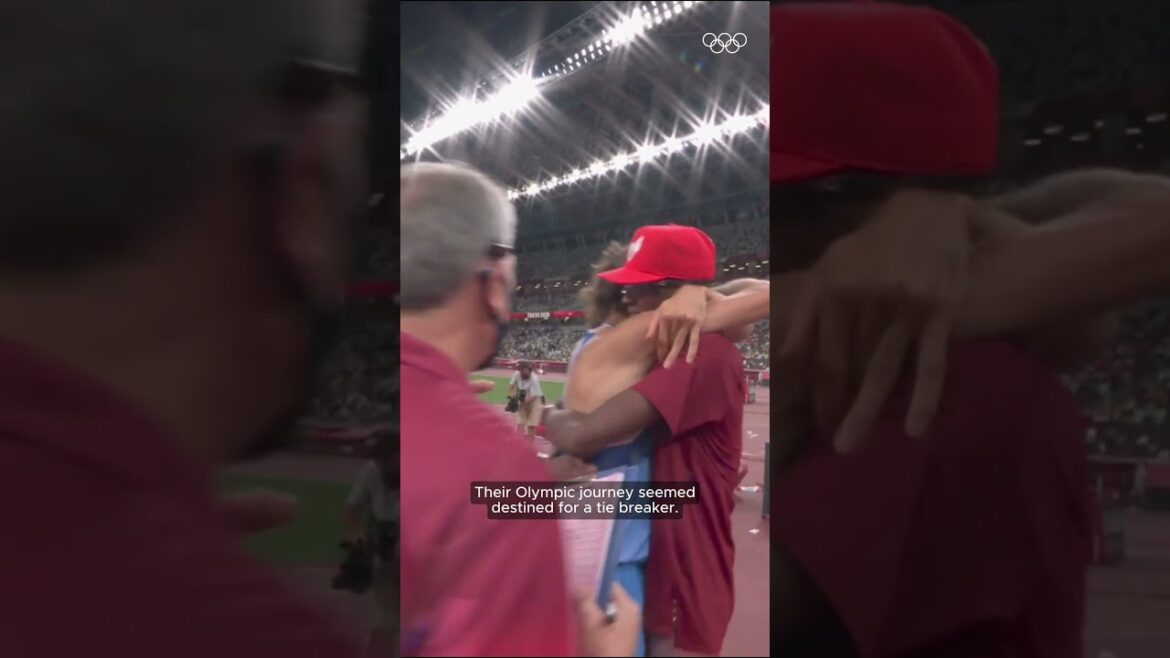 Un or partagé! ❤️ #Morethansport #OLYMPICS #Sports #ATHLETICS