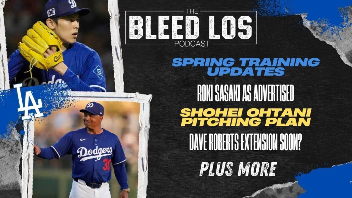 Dodgers News and Mises à jour: Shohei Ohtani Pitch Plans, Roki Sasaki comme annoncé et plus