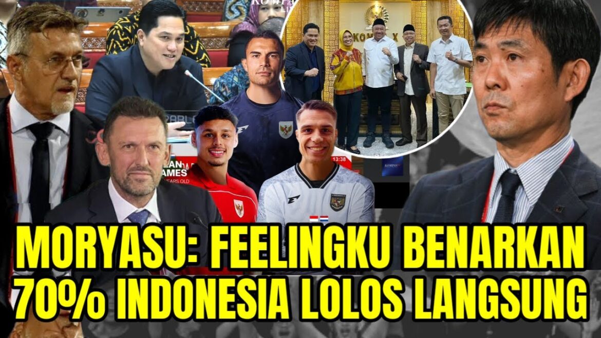 Seuls ceux qui peuvent être comme ça - le sentiment de Moriyasu est lentement prouvé - le Japon est de plus en plus impressionnant pour les passes indo 70%