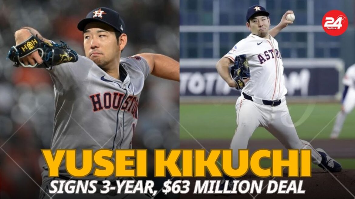 Yusei Kikuchi signe un accord de 3 ans et 63 millions de dollars avec Los Angeles Angels
