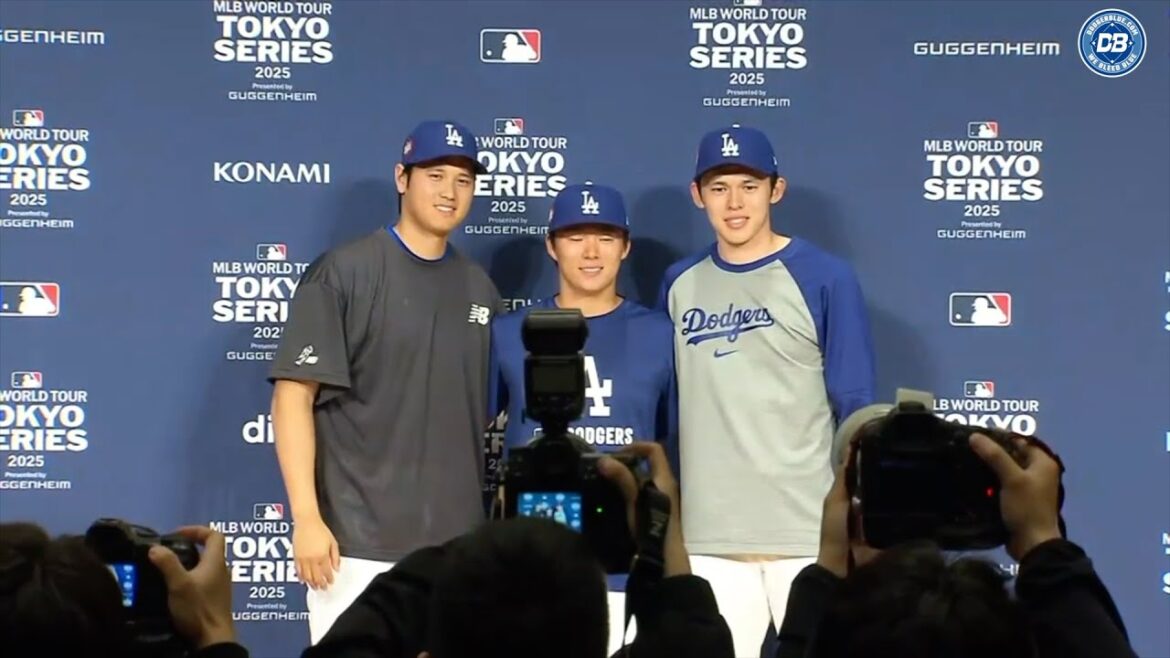 Série Tokyo: Yoshinobu Yamamoto, Shohei Ohtani & Roki Sasaki Discussion Retour au Japon, Tokyo Dome