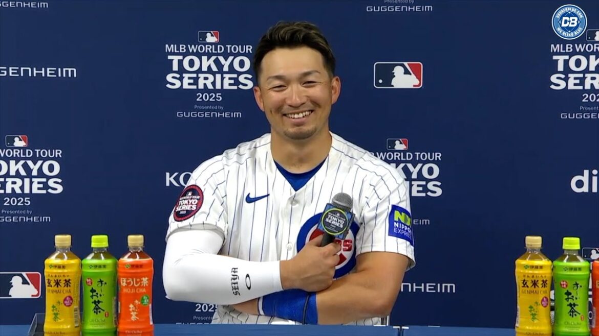 Série Tokyo: Seiya Suzuki parle de Tokyo Dome Experience, la perte des Cubs contre Hanshin Tigers