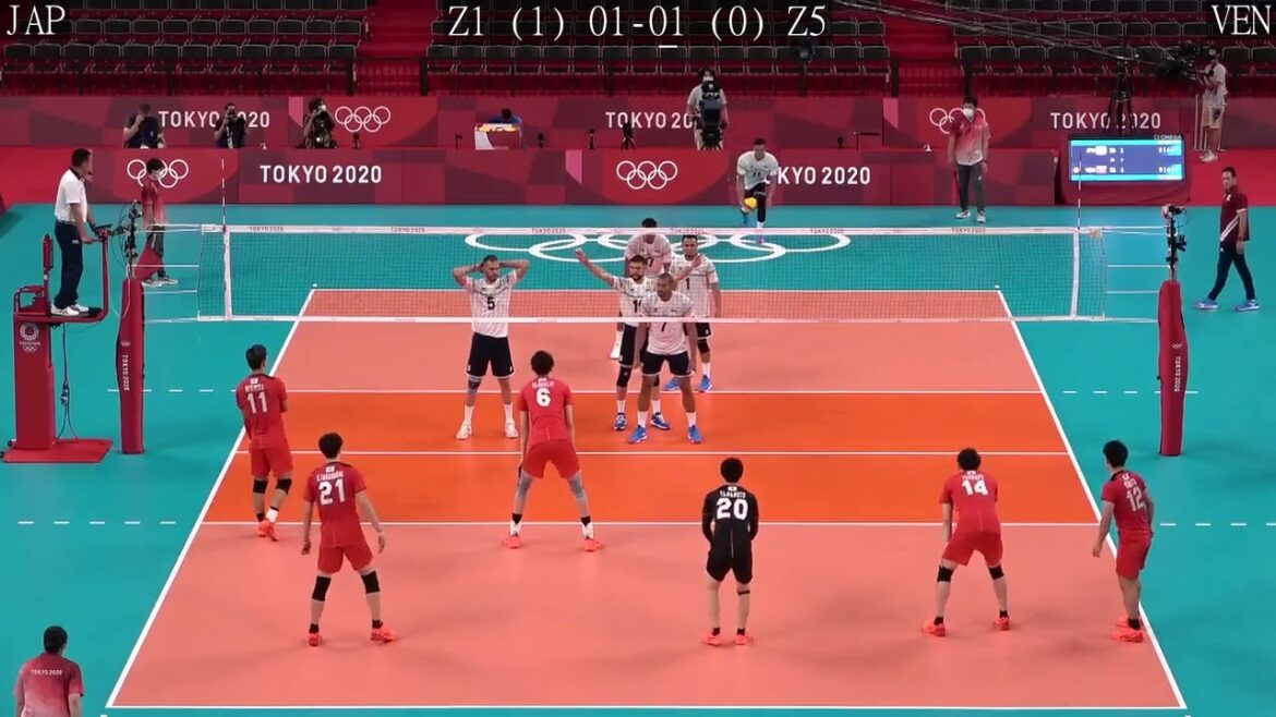 Volleyball Japan vs Venezuela – Match complet incroyable Tokyo Olympics Volleyball Japan vs Venezuela - Match complet incroyable Tokyo Olympics