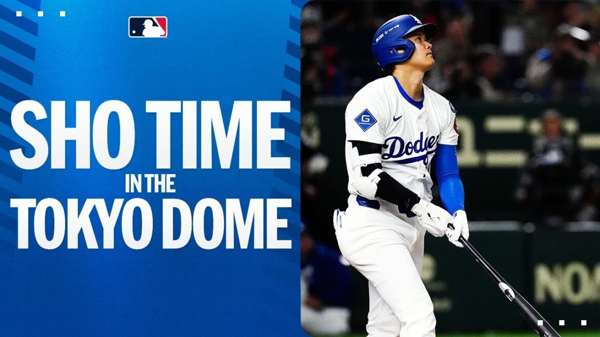 Shohei Ohtani Homers au Tokyo Dome!