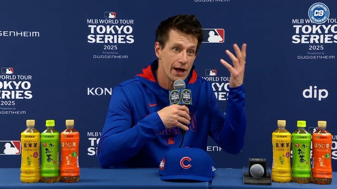 Série Tokyo: la réaction de Craig Counsell à Hanshin Tigers battant les Dodgers, la présence de Shohei Ohtani