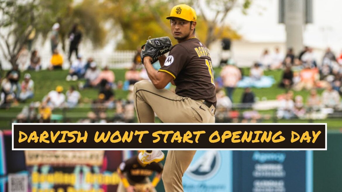 Padres Yu Darvish traitant de la fatigue