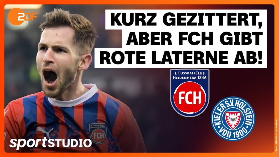 1. FC Heidenheim - Holstein Kiel | Bundesliga, jeudi 26 2024/25 | studio de sport