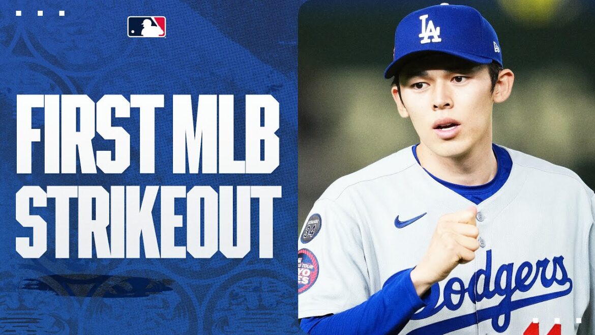 Roki Sasaki frappe Seiya Suzuki pour sa première carrière MLB K!