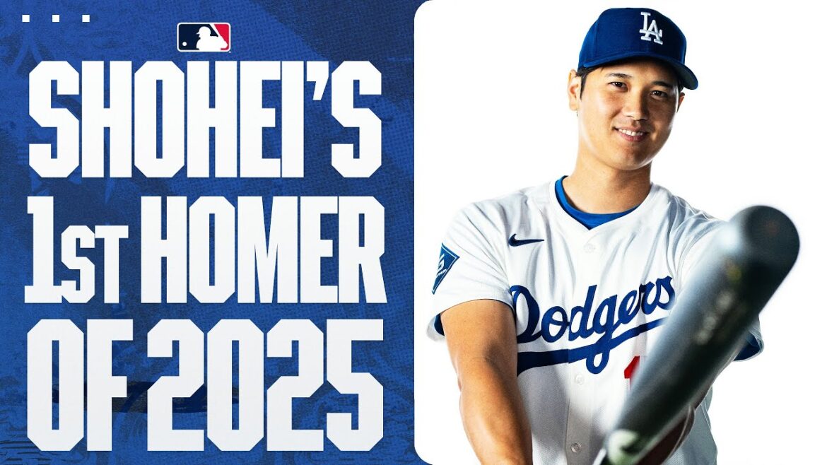 Le premier home run de Shohei Ohtani de 2025 vient pendant la série Tokyo! 🔥 | OHTANI SHOHEI FAITES