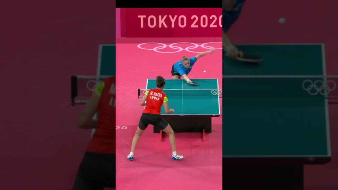 Batra in Tokyo #tabletennis #pingpong #tenismeja #tenisdemesa #shorts #india #tokyo #longpips #ittf