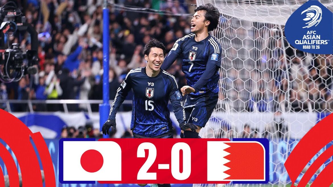 Le Japon d'abord pour réserver une place de la Coupe du monde! | Japon - Bahreïn | Faits saillants #Asianqualifiants - Route vers 26