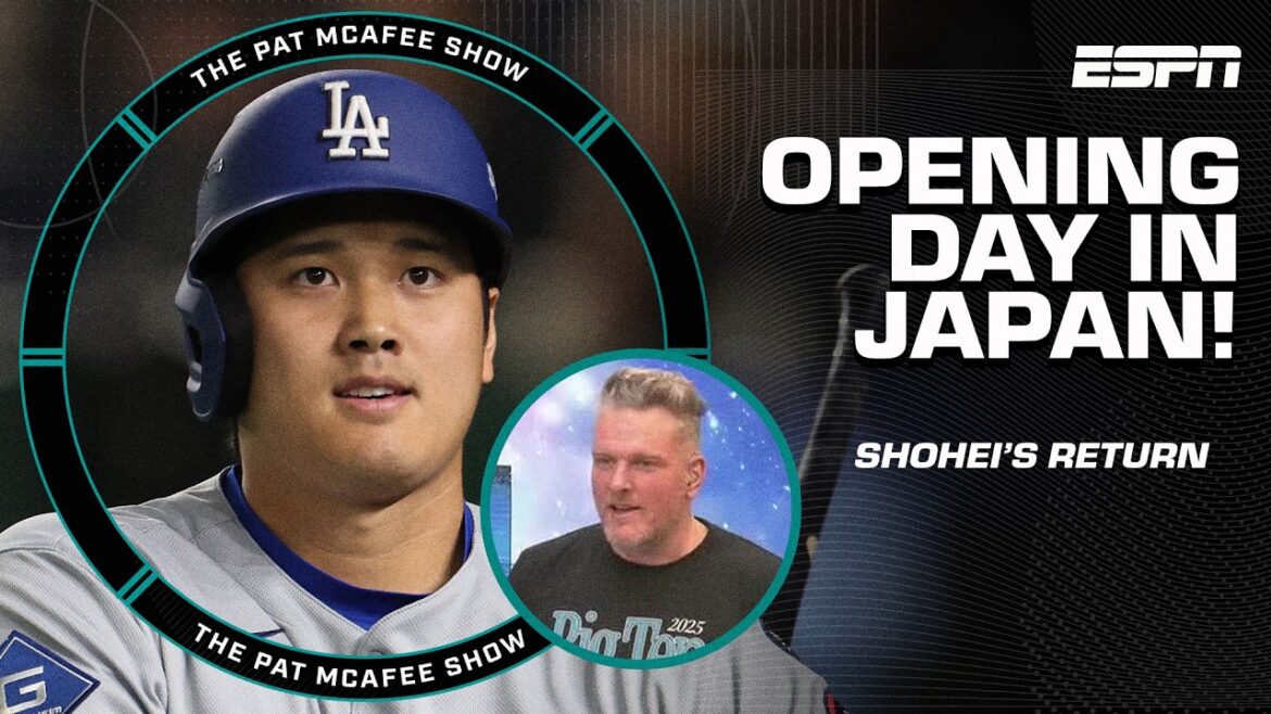 Le baseball est de retour ⚾️ Gohei Ohtani Homecoming & Japanese Pitch Matchup 🇯🇵 | Le spectacle de Pat McAfee