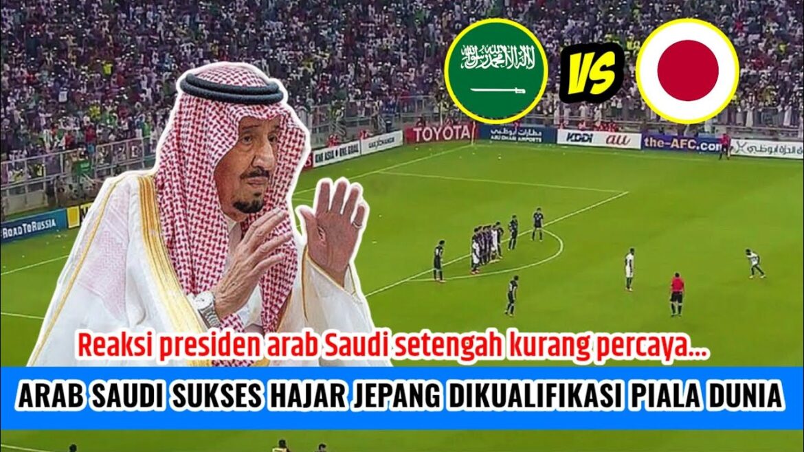 Résultats japonais vs Arabie saoudite.