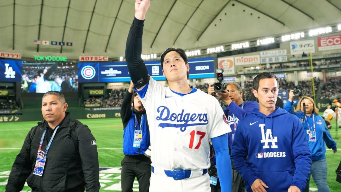 Déchange de la série Tokyo: State of Dodgers & Cubs sort de Tokyo (Big Series de Shohei Ohtani!)