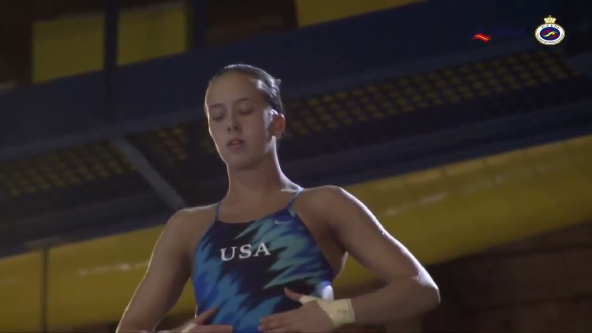 USA Diver !! Jessica Parratto 10m Prelim Semi Final Madrid 2020 Faits saillants.