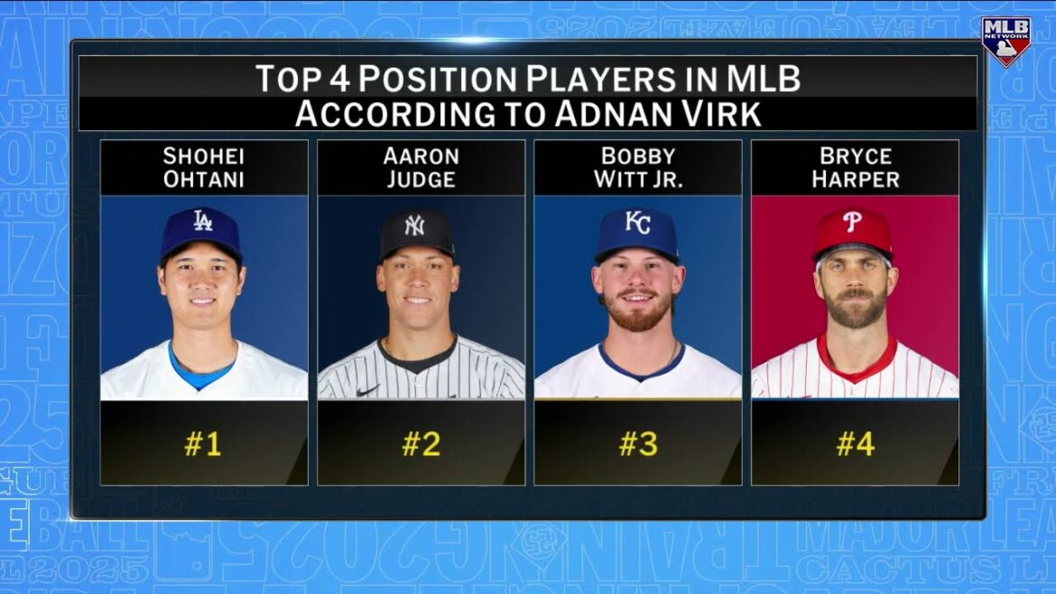 Qui sont les meilleurs gars de MLB ?? Analyser le meilleur joueur (Shohei Ohtani?), Le meilleur lanceur, et plus encore!