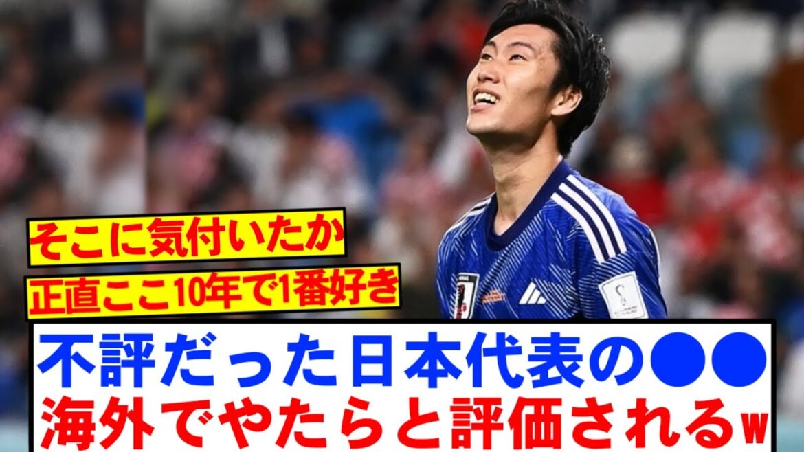 L'équipe de football du Japon ●● est louée à l'étranger lol