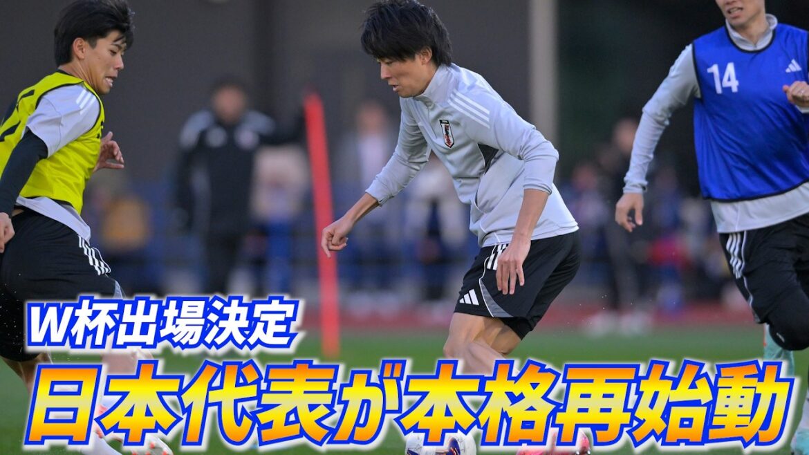 [Équipe nationale du Japon]Moriyasu J, qui a été sélectionné pour participer à la Coupe du monde, sera redémarré devant de nombreux fans! 25 personnes ont participé à l'exception d'Ueda et de Morita qui ont quitté l'événement.