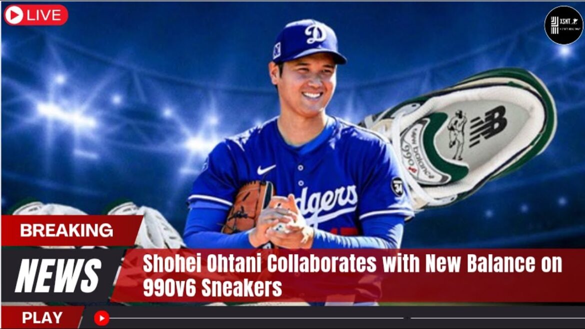 Shohei Ohtani collabore avec New Balance sur les baskets 990v6