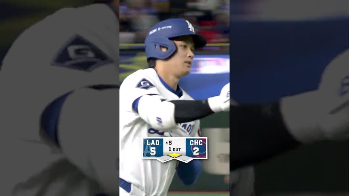 Shohei Ohtani Home Run au Tokyo Dome #MLB #Baseball #Dodgers