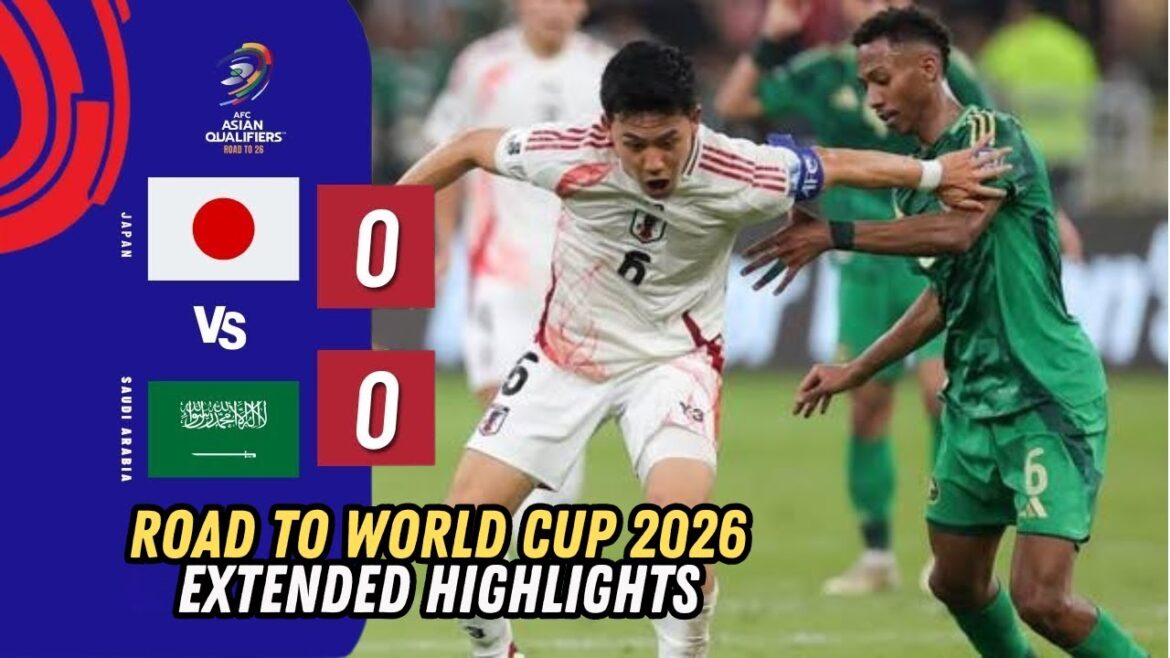 🔴Sedang Dernier • Japon vs Arabie saoudite • Résultats du match de qualification de la Coupe du monde 2026 Round 3 en direct!