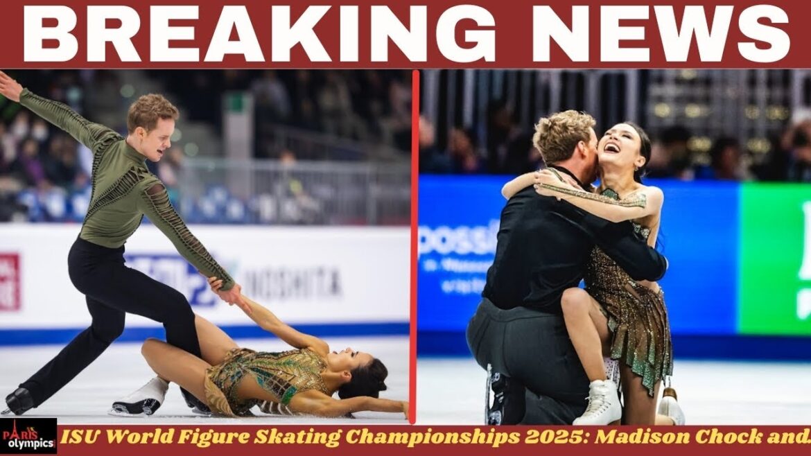 Championnats du monde de patinage artistique de l’ISU 2025: Madison Chock et Evan Bates réalisent trois historiques. Championnats du monde de patinage artistique de l'ISU 2025: Madison Chock et Evan Bates réalisent trois historiques.