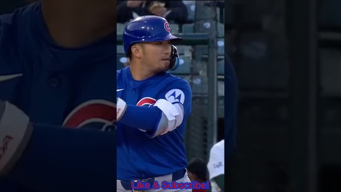 Seiya Suzuki écrase son 2e coup de circuit de la saison!