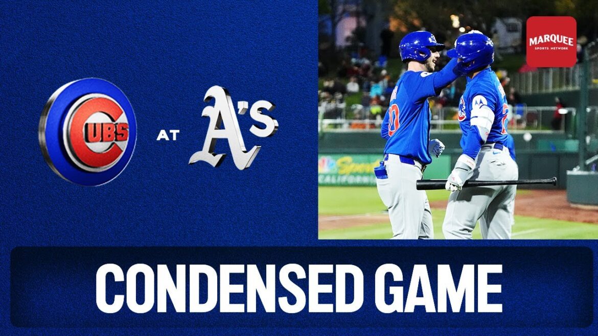 Points forts du jeu MLB condensé: Seiya Suzuki, Kyle Tucker Homer alors que les chauves-souris des Cubs restent chaudes contre l'athlétisme