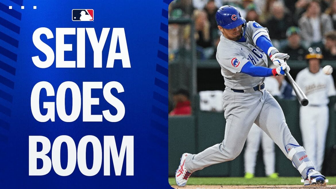 Seiya hors de l'œil du frappeur 🚀 (2e home run de la saison) | Suzuki Seiya sort n ° 2