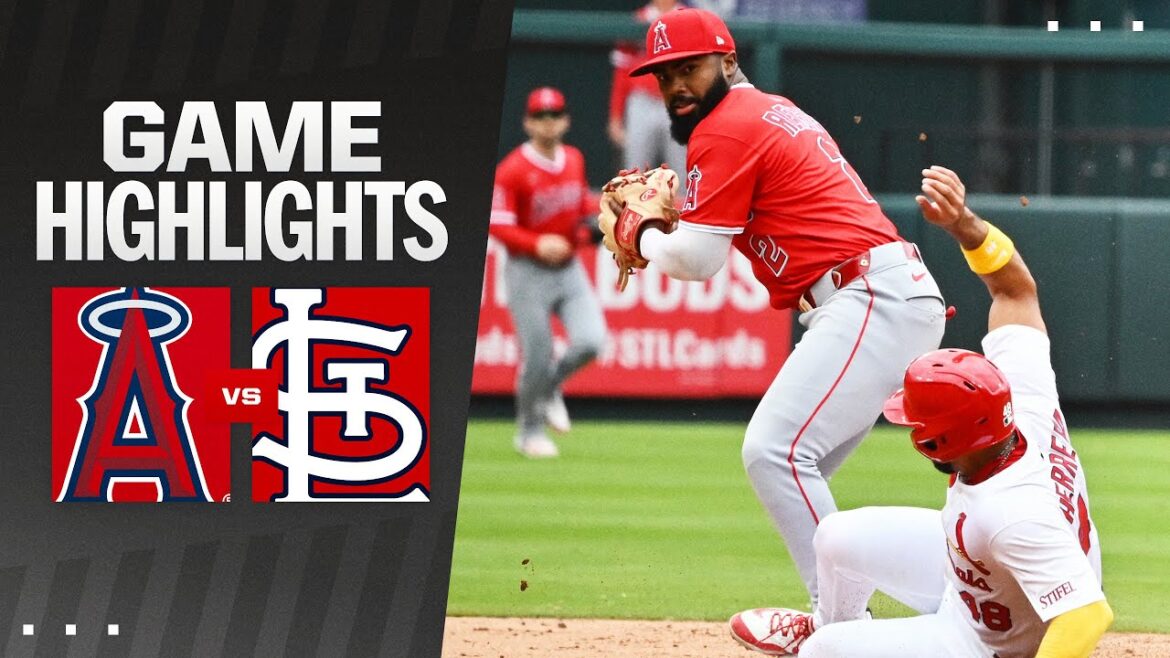 Faits saillants du jeu Angels vs Cardinals (4/2/25) | Faits saillants MLB