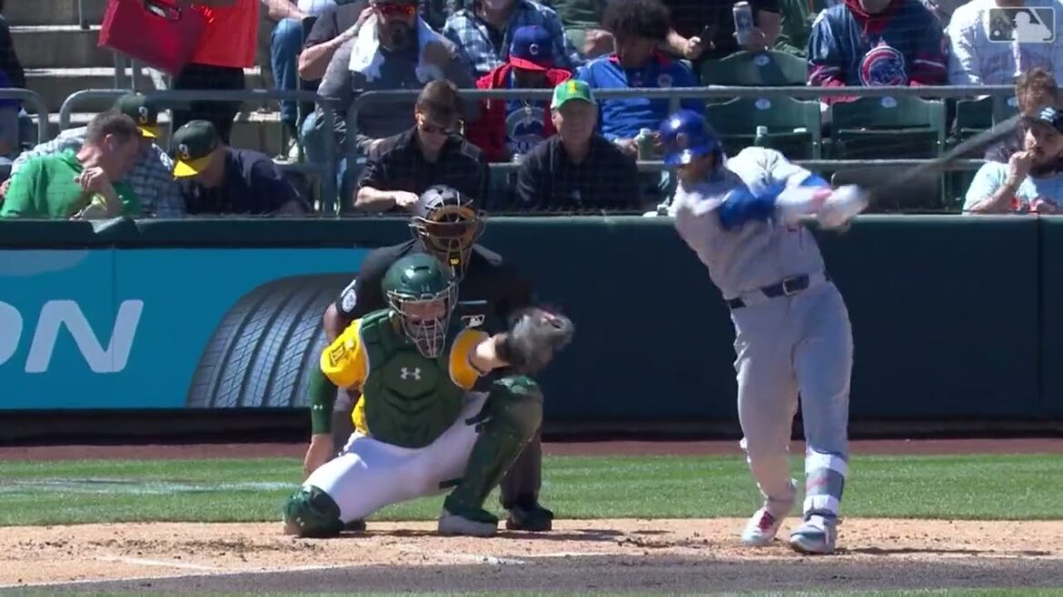 Run à domicile de Seiya Suzuki à 3 points