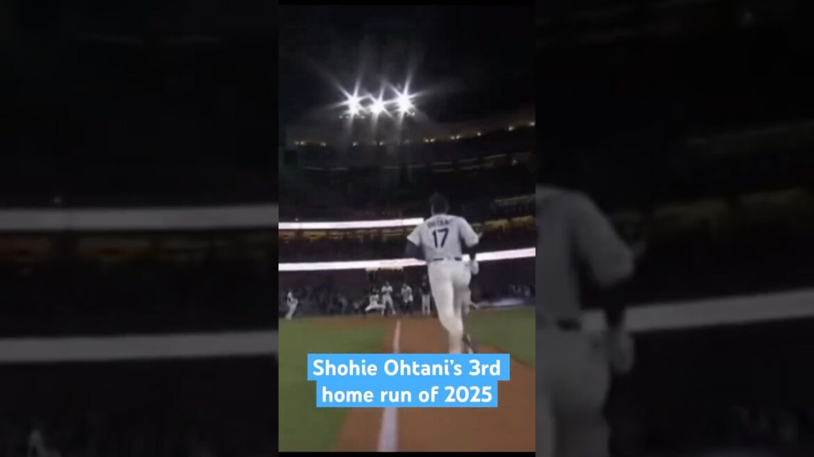 Le 3e home run de Shohei Ohtani de 2025