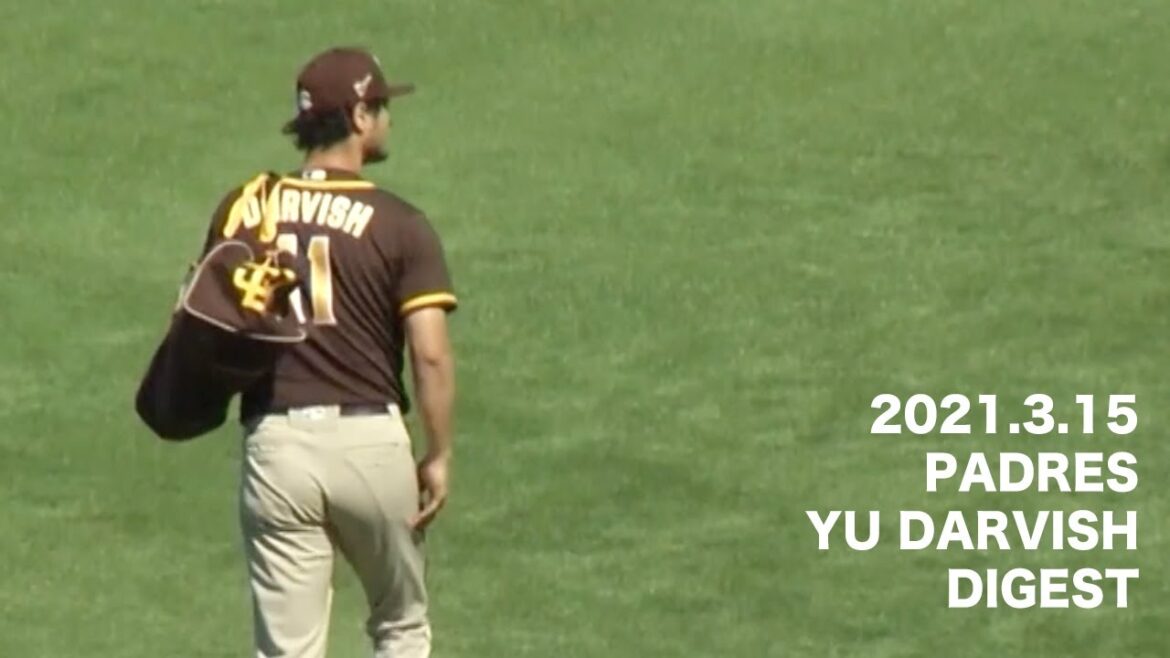 [MLB]Padres Darvish Yu Pitch Digest vs Reds 21.3.15