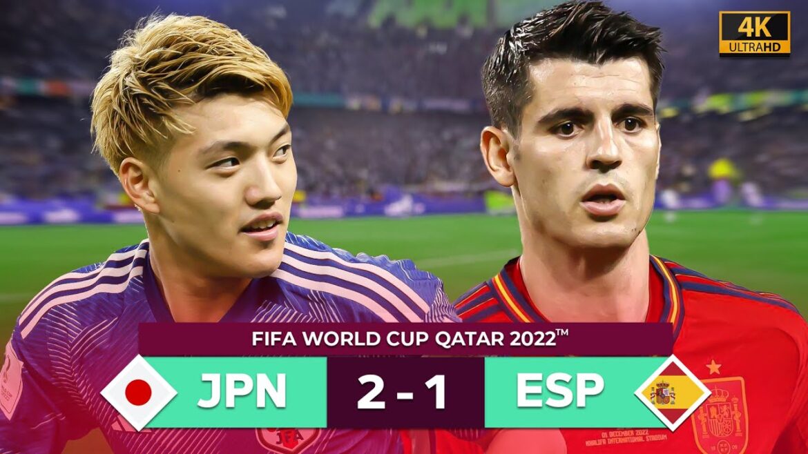 L'Espagne gagnait… jusqu'à ce que le Japon tourne le jeu sur sa tête!