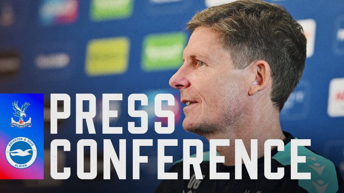 "Nous avons beaucoup de confiance" 🚨 | Conférence de presse de Glasner 🗣️ | Premier League: Palace c Brighton