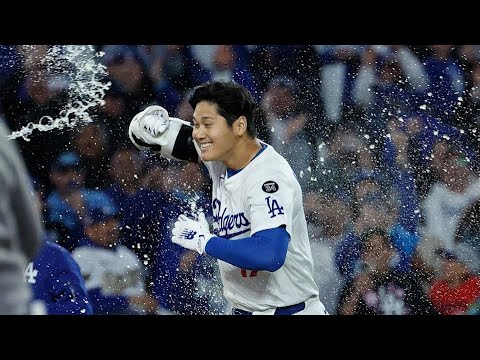 Shohei Ohtani frappe les RH de Balk-Off lors de sa soirée bobblehead alors que les Dodgers deviennent le premier champion en titre Shohei Ohtani frappe les RH de Balk-Off lors de sa soirée bobblehead alors que les Dodgers deviennent le premier champion en titre