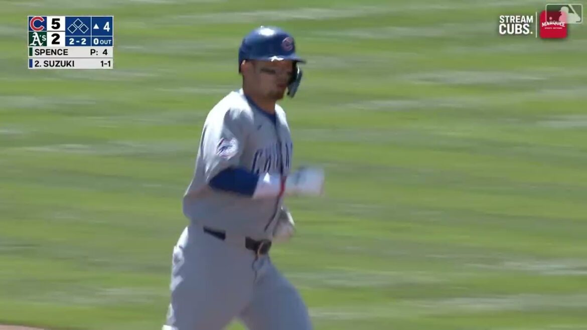 Le deuxième home run de Seiya Suzuki du jeu