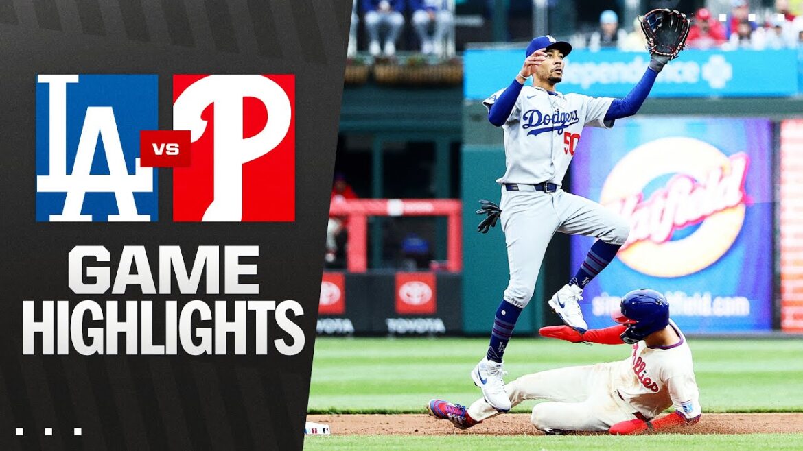 Faits saillants du jeu Dodgers vs Phillies (4/5/25) | Faits saillants MLB