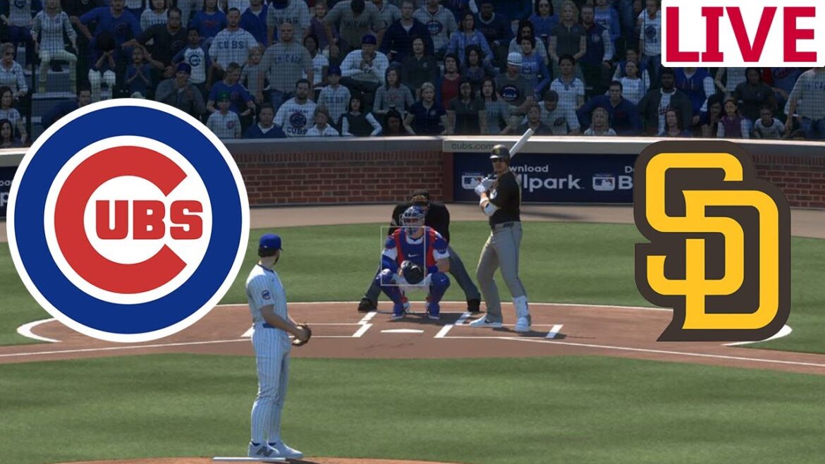 🔴Live🔴chicago Cubs vs San Diego Padres / 5 avril / mlb le spectacle 25